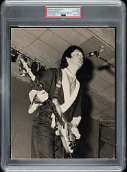 1975 Paul McCartney Wings Over The World Tour Original Sun-Herald Photograph PSA/DNA Type I