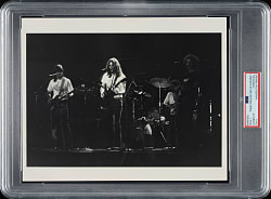 Circa 1970s The Eagles Original London Features International Photograph PSA/DNA Type I