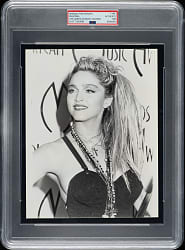 1985 Madonna American Music Awards Original Scott Downie Photograph PSA/DNA Type I