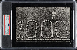 1969 Pele 1,000th Goal Original Photograph PSA/DNA Type I