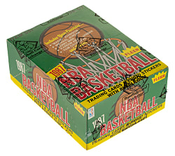 1987-1988 Fleer Basketball Unopened Wax Box (36 Packs) - BBCE