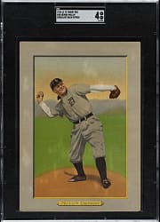 1911 T3 Turkey Red #30 George Mullin SGC VG/EX 4