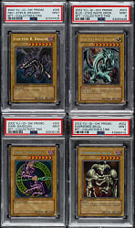 2002 Yu-Gi-Oh! BPT - Collector's Tin Promo PSA MINT 9 Complete Set (6)