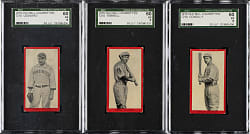 1910 T210 Old Mill Tobacco "Series 4" Va. Valley League Near-Complete Set (47/49) Including 16 SGC-Graded Cards