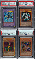 2002 to 2004 Yu-Gi-Oh Legend Of Blue Eyes to Ancient Sanctuary Secret Rare PSA-Graded Complete Run (22)
