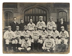 1912 University of Pennsylvania Baseball Team Photograph
