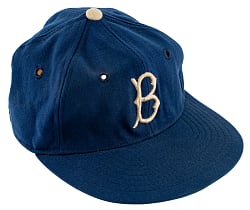 1950s Brooklyn Dodgers Game-Used Cap