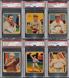 1934-1936 R327 Diamond Stars Complete Set (108): #16 PSA Set Registry (5.10 GPA)