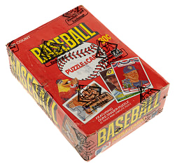 1984 Donruss Unopened Wax Box (36 Packs) - BBCE