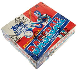 1985 Topps Unopened Cello Box (24 Packs) - BBCE - From a Sealed Case (FASC)