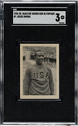 1936 Ed. Haas/Die Sieger Der Olympiade Berlin #7 Jesse Owens SGC VG 3