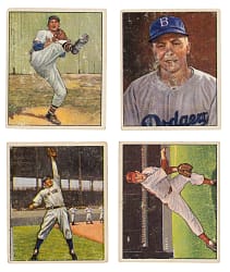 1950 Bowman Near-Complete Set (243/252)