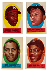1963 Topps Peel-Offs Complete Set (46)