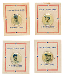 1938 PM8 Our National Game Pins Complete Set (30)