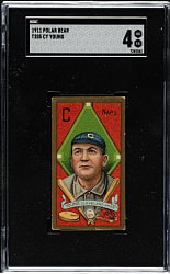 1911 T205 Gold Border Cy Young SGC VG/EX 4 - Polar Bear Back