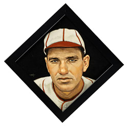 Dizzy Dean Original Painting by Arthur K. Miller