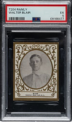 1909 T204 Ramly Tobacco Walter Blair PSA EX 5