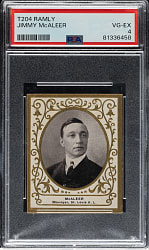 1909 T204 Ramly Tobacco Jim McAleer PSA VG-EX 4