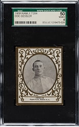 1909 T204 Ramly Tobacco Doc Gessler SGC VG/EX 50