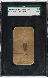 1889 N172 Old Judge Larry Twitchell SGC GOOD 30