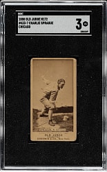 1888 N172 Old Judge Charlie Sprague SGC VG 3