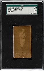 1888 N172 Old Judge Sam Wise SGC FAIR 20