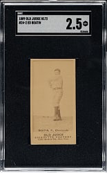 1889 N172 Old Judge Ed Beatin SGC GOOD+ 2.5