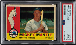 1960 Topps #350 Mickey Mantle PSA VG-EX 4