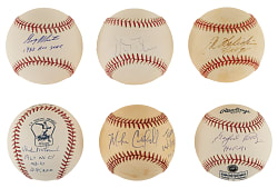 1970s San Francisco Giants Pitchers Single-Signed Baseball Collection (15) Including McDowell, Montefusco, Perry, and Blue