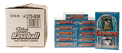 1993 Topps Finest Original Hobby Case (12 Factory-Sealed Boxes)