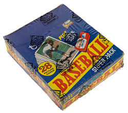 1980 Topps Unopened Super Cello Pack Box (24 Packs) - BBCE - Rickey Henderson Rookie Year