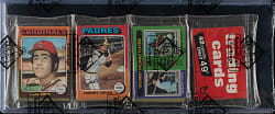 1975 Topps Unopened Rack Pack - Tom Seaver on Back - BBCE