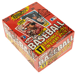 1981 Fleer Unopened Wax Box (36 Packs) - BBCE