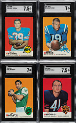 High-Grade 1969 Topps Football Complete Set (263)