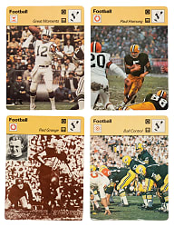 1977-1979 Sportscaster Football Collection (81)