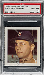 1964 Wheaties Stamps Carl Yastrzemski PSA GEM MINT 10