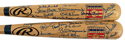 Hall of Fame Multi-Signed Bat Pair with Koufax, Seaver, Berra, and Musial