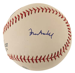 Muhammad Ali Single-Signed 2001 World Series Baseball - JSA