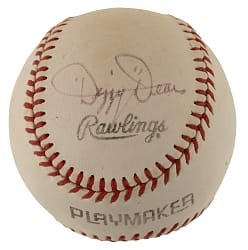 Dizzy Dean Single-Signed Baseball - JSA