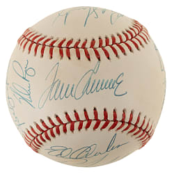 1969 New York Mets World Champions Team-Signed Reunion Baseball with Tom Seaver and Nolan Ryan - JSA