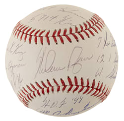 Nolan Ryan Signed Baseball with Multiple Inscriptions PSA/DNA GEM MINT 10