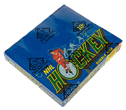 1971-1972 Topps Hockey Unopened Wax Box (24 Packs) - BBCE