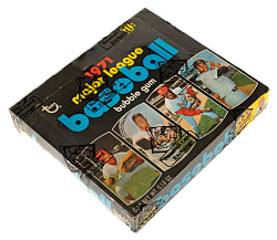 Extremely Rare 1971 Topps First Series Unopened Wax Box (24 Packs) - BBCE