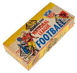 Extremely Rare 1964 Philadelphia Football Unopened Wax Box (24 Packs) - BBCE
