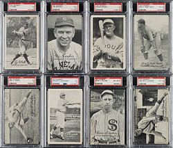 1921 Exhibits Complete Set (64): #3 PSA Set Registry (5.36 GPA)