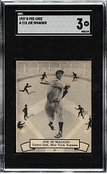 1937 V300 O-Pee-Chee #118 Joe DiMaggio SGC VG 3