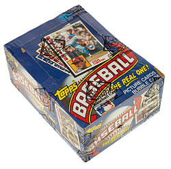 1984 Topps Unopened Wax Box (36 Packs) - BBCE