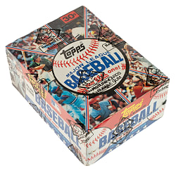 1981 Topps Unopened Wax Box (36 Packs) - BBCE