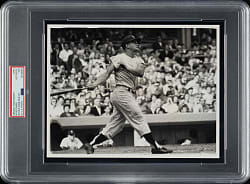 1961 Roger Maris Record Home Run #61 Original New York Journal American Photograph PSA/DNA Type I