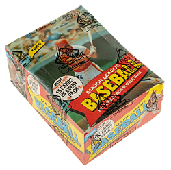 1980 Topps Unopened Wax Box (36 Packs) - BBCE - Rickey Henderson Rookie Year